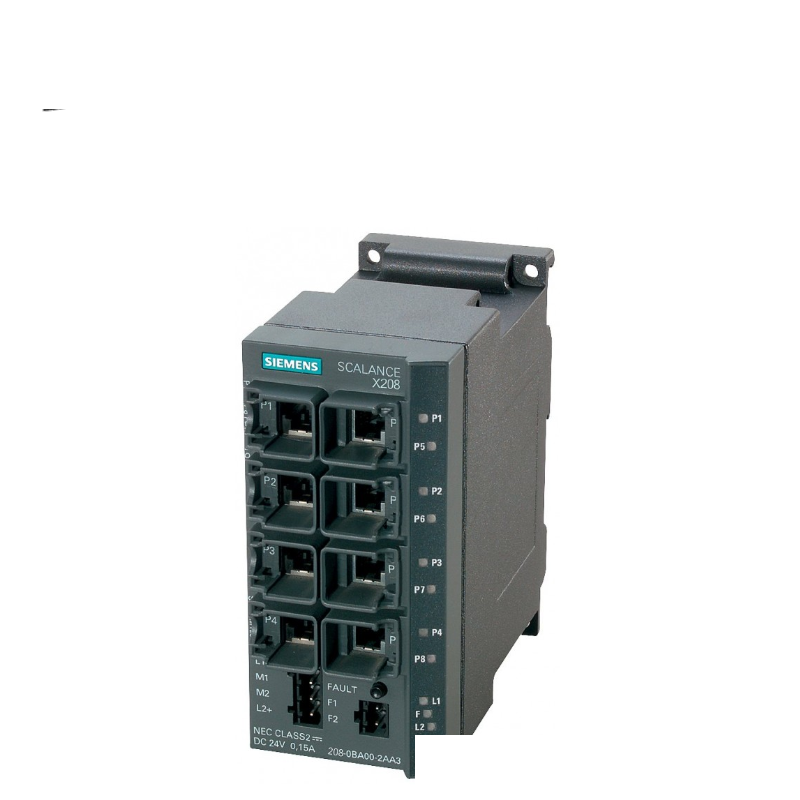 SIEMENS 6GK5208-0BA10-2AA3 SCALANCE X208