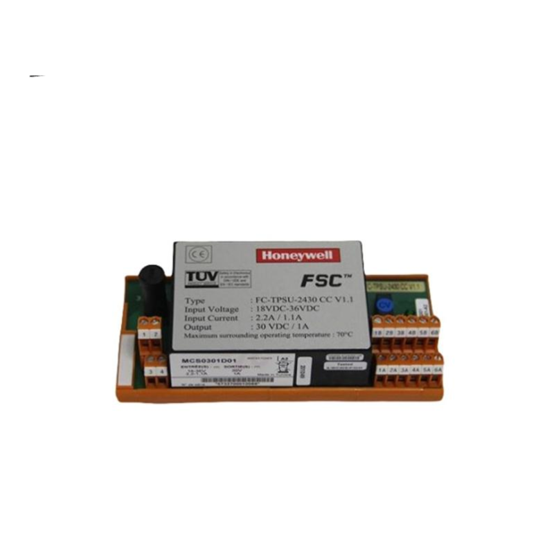 HONEYWELL FC-BSN-1608 SAFE NAMUR SENSOR CONVERTER DCS MODULE