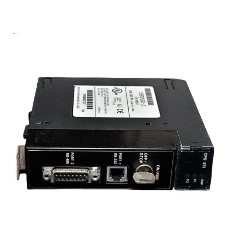 GE IC693CPU351 CPU module with a single slot