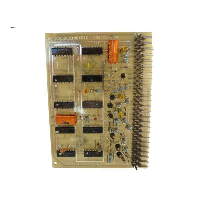 GE IC3600VANB1D1C Control PLC Annunciator Board