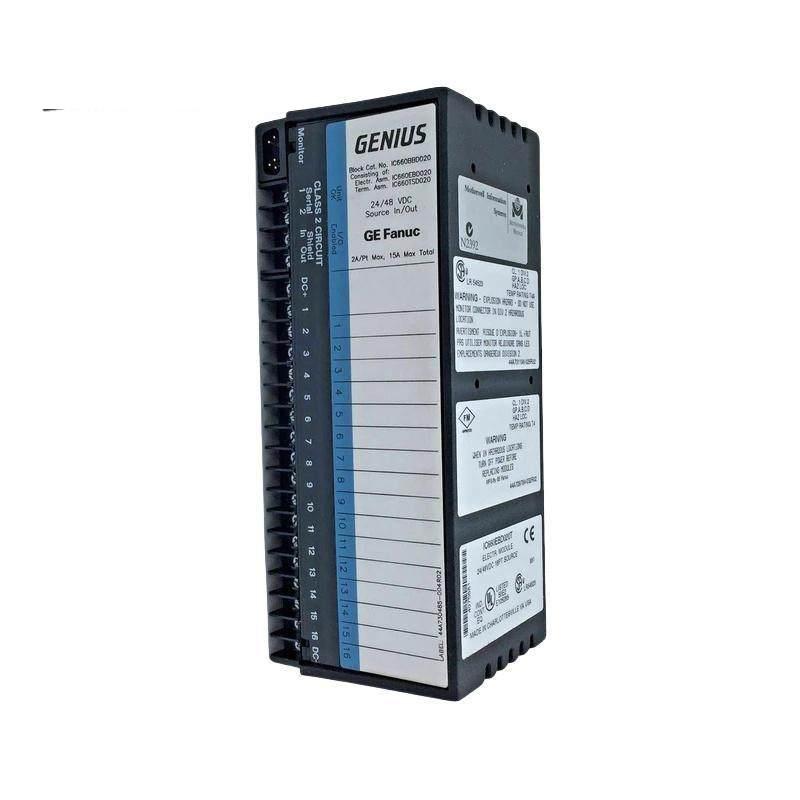 GE IC660BBD020 I/O Interface Block