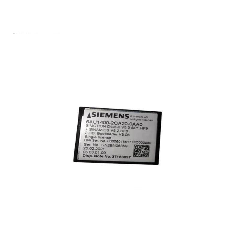 SIEMENS 6AU1400-2QA20-0AA0 Compact Flash Card
