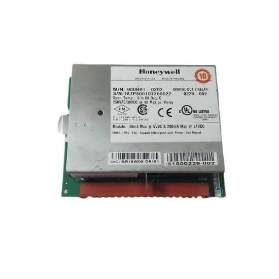 900H01-0202 Honeywell Digital Output, Relays, 8 Channel