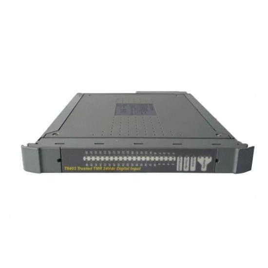 T8801  ICS Triplex  Trusted Digital Input FTA