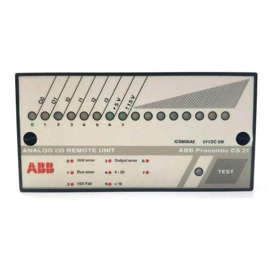ABB ICSM06A6  Analog I/O Remote Unit